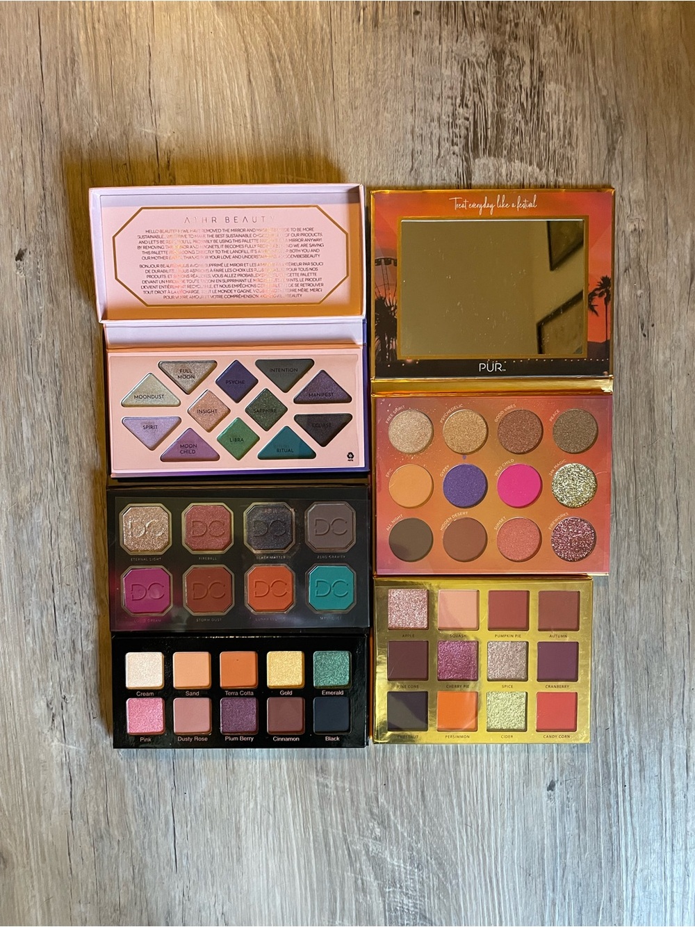 Eyeshadow Palette Bundle NEVER USED 5 Palettes -